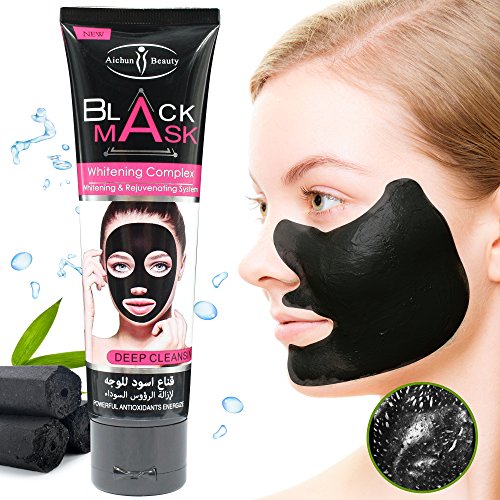 Mitesser Entferner Maske – (100 g)Vena Beauty Mitesser Entfernungs-Maske, Akne Maske, Reinigungs-Maske, Gesichtsmaske schwarz - 2