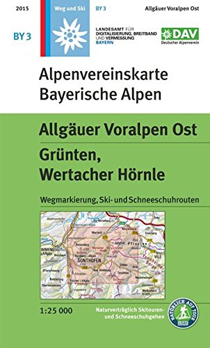 Download Allgäuer Voralpen Ost, Grünten, Wertacher Hörnle: Topographische Karte, mit Wegmarkierungen, Ski- und Schneeschuhrouten (Alpenvereinskarten) Download Allgäuer Voralpen Ost, Grünten, Wertacher Hörnle: Topographische Karte, mit Wegmarkierungen, Ski- und Schneeschuhrouten (Alpenvereinskarten)