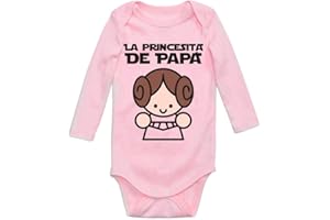 GREEN TURTLE La Princesita de Papá Body de Bebé de Manga Larga Regalo para Papa Día del Padre