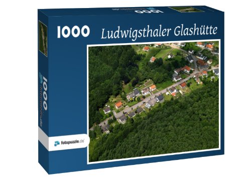 Preisvergleich Produktbild Ludwigsthaler Glashütte - Puzzle 1000 Teile mit Bild von oben