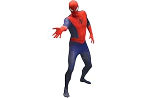 Morphsuits Oficial Marvel - Disfraz Spiderman Adulto Hombre, Traje Spiderman Adulto, Disfraz Adulto Spiderman, Disfraz Spiderman Hombre, Traje Spiderman Hombre, Spiderman Traje