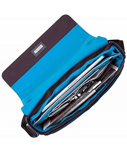 Knomo 154-112-BRN Bungo Expandable Messenger Tasche 39 62 cm  15 6 Zoll  braun