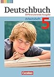 Image de Deutschbuch - Differenzierende Ausgabe: 5. Schuljahr - Arbeitsheft mit Lösungen