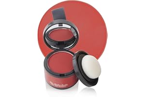 SOVONCARE Sofortige Haarlinie Pulver Haarlinie Schatten Haarabdeckung Haarwurzel Touch Up für dünnes Haar für Frauen Haarwurzel Abdeckung Deckt Haarausfall Dünne Haarabdeckung Pulver (Rotbraun)