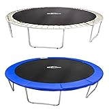 TecTake Outdoor Trampolin Gartentrampolin Komplettset Sicherheitsnetz Leiter 427 cm 14ft TÜV SÜD und GS zertifiziert - 2