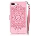 Generic Long-lasting Pouch ID/Cards/Wallet Cover Holder for iPhone 7 Plus Rose RS.980.00