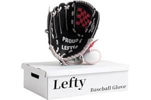 Urby Left Handed Baseball Glove, Left Handed T Ball Glove for Lefty, Left Hand Throw Only. T-ball & Youth Baseball Gloves. Entry-Level.