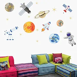 StickMe Bamboo Astronomy Wall, Window Sticker Standard, Multicolor