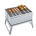 Produktbild Mini Outdoor Faltreifen Edelstahl Grill Kohle Grillmöglichkeiten Burning Backofen