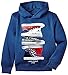 Converse Boy's Sneaker Stack Sweatshirt, Blue Jay, 14-15 Years