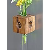 Magnetvase Zebrano Blumenvase Test Tube Vase