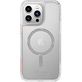 Skinarma iPhone 14 Pro i&ccedil;in Magsafe İle Uyumlu Lisanslı Kılıf Şeffaf Airbag Tasarımlı Şarj Saido Kapak