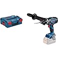 Bosch Professional BITURBO GSB 18V-150 C cordless combi drill (max. torque 150 Nm, without rechargeable batteries and charger, in L-BOXX 136)