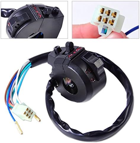 Fangxin Halley Universal Motorcycle Handlebar/Off Light Switch Switch Turn Signal Light for Honda Yamaha