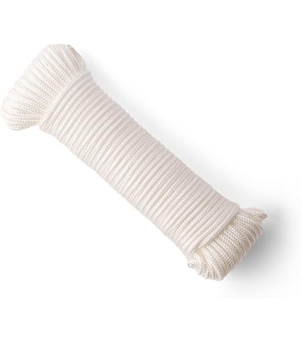 Corda In Polipropilene Intrecciata 4mm X 100m - Grigio Scuro Per Campeggio, Stendibiancheria E Attività Outdoor - Foto 10