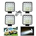 Produktbild Hengda® 4x 48W LED Arbeitsleuchte Flutlicht Scheinwerfer Bagger Arbeitslicht 6500K Offroad Zusatzscheinwerfer Traktor