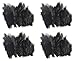 Rooh Dream Catcher - Pack of 4 Black Colour Feathers (40 x 4) RS.245.00