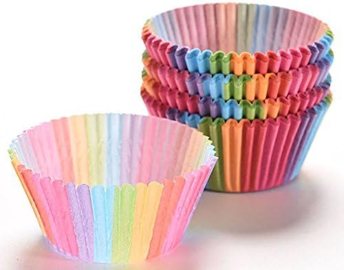 iknowy Shot--In 100pcs Muffin Cupcake Wrapper Paper Cases Liners Cups
