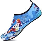 hombre y mujer simbologia  SAGUARO Escarpines Hombre Mujer para Buceo Snorkel Surf Natación Piscina Vela Mares Rocas Río Zapatos para Agua Calzado Playa Zapatillas Deportes Acuáticos(014, 38/39 EU)