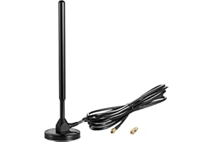 SUPAERIAL Replacement 5.8dBi Strengthen Magnet Base Long-Range Cellular 868MHZ LoRa Gateway Lorawan Antenna with 3M/10FT Cable for Helium Hotspot RAK Nebra Bobcat 300 SenseCAP M1 Hotspot HNT Miner, Supareial