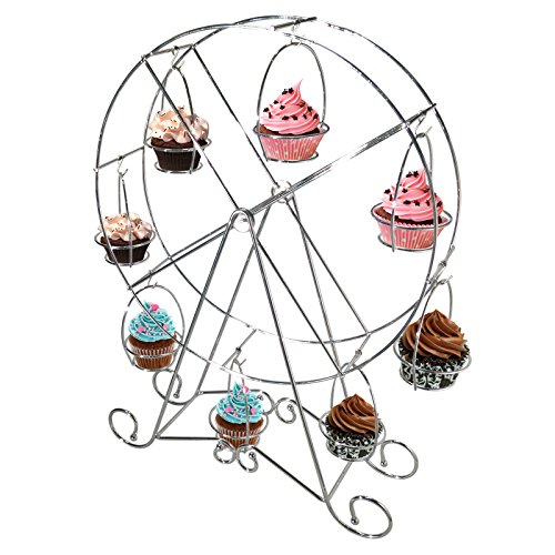Ferris Wheel „Etagere, für 8 Mini oder Standardgröße Cupcake Cupcakes von Revolution - 2