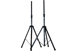 Ibiza SS01B Speaker Stands with Bag/Pair