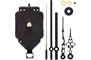 sharprepublic DIY Mecanismo de Movimiento del Péndulo del Reloj de Cuarzo Motor Y Suspensión, Eje de 20 Mm