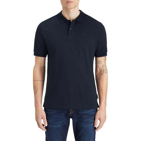 Scotch & Soda Herren T-Shirt – Relaxed Fit Mit All-Over-Print, Diamond Blue, Gr. L