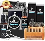 cuidado barba amazon 【GRATIS PARA OBTENER CHAMPU BARBA】：¡Usted es libre de obtener un champu barba adicional que es igual a 60 ml de los líquidos de otros tipos a un precio de $14! Deje de lavarse la cara y la barba con productos químicos sintéticos fuertes que impiden el crecimiento de la barba.Nuestro champu es anti-picazón y promueve el crecimiento de la barba,¡es rico en espuma para dejar su barba saludable,sin escamas y con una apariencia fantástica!A Una solución sin complicaciones para el cuidado de la barba.