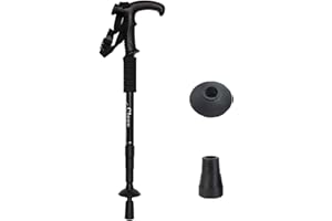 ITODA Trekking Pole Telescopic Anti-shock Hiking Pole Lightweight Aluminum Alloy Walking Pole-Stick for Walking Snow Mountain Climbing Outdoor Climbing Backpacking