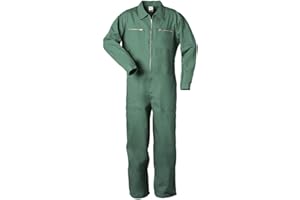 Craftland Monte Carlo Rallye-Kombination | Weiß | Kornblau | Grün | Verstellbare Taille | 6 funktionale Taschen | 2 Wege Frontreißverschluss 100% Baumwolle Zollstocktasche