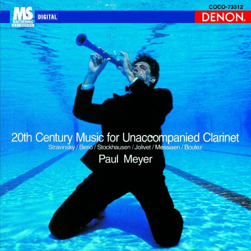 Preisvergleich Produktbild 20th Century Music for Unaccompanied Clarinet