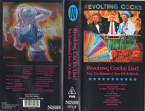 Preisvergleich Produktbild Revolting Cocks-Live [VHS]