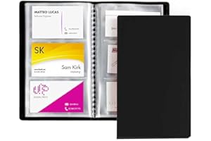 Favorit 100460549 Porte cartes de visite Noir