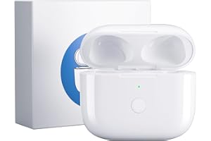 Uluck Kabelloses Ladecase Kompatibel mit Air-Pods Pro 1 und Air-Pods Pro 2,Wireless Charging Case Original Ersatz Replacement,Bluetooth Pairing Sync Button