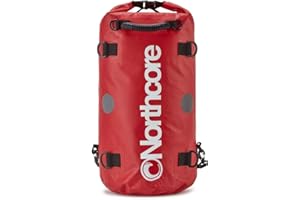 Northcore Surfing and Watersports Accessories - Dry Bag 30L 30 litros Capacidad Mochila Mochila Mochila - Rojo - Impermeable