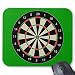 Produktbild Personalisierte darttarget _ vector _ Clipart Darts Dartscheibe Target Mauspad Mousepad Unterstützung für Wireless Mouse optische Maus Haltbare Büro Accessoire und Geschenk