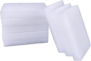 PureFlow Feinfilter für Power 4.0 (8 Stck.), ideal für Pool und Frame Pool, geeignet für Power 4.0 Poolroboter, Poolreinigung, Reinigungsroboter (8 Feinfilter 250x160x40mm)