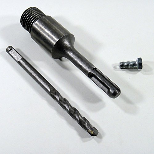 SDS Plus Aufnahmeschaft mit Zentrierbohrer für Bohrkrone M22 Länge 110 mm - 3