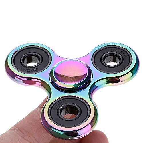 VANKER Fidget Spinner Helps Focusing Color Best Stress Reducer Relieves ADHD Anxiety and Boredom (Colour) VANKER Fidget Spinner Helps Focusing Color Best Stress Reducer Relieves ADHD Anxiety and Boredom (Colour)