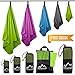 Produktbild PRO OUTSIDE Funktionshandtuch für Sport & Schwimmhandtuch 140 x 70 cm & 30 x 50 cm I Mit Aufbewahrungstasche I Mikrofaser Handtuch Set I Sehr saugfähig, schnelltrocknend, leicht und antibakteriell