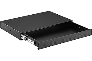 CAVO Dokumentenschublade aus Stahl 410 x 272 mm schwarz, Schreibtischschublade Unterbauschublade