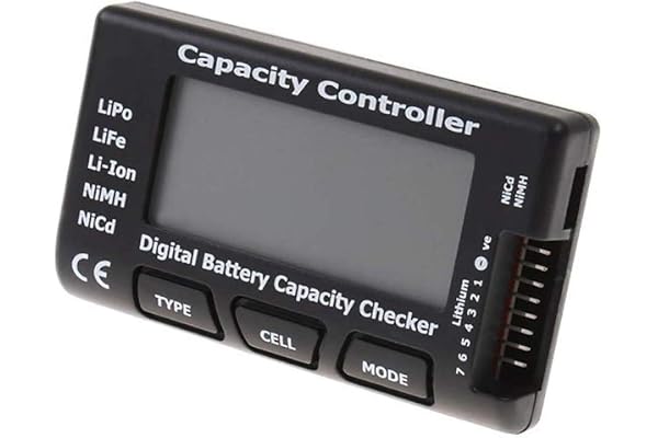 DollaTek RC CellMeter-7 Digital batterikapacitetstestare för LiPo/Life/Li-ION/NiMH/Nicd