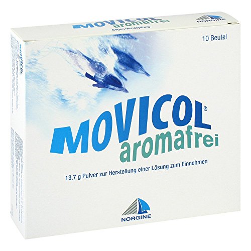 Movicol aromafrei Plv.z.h 10 stk