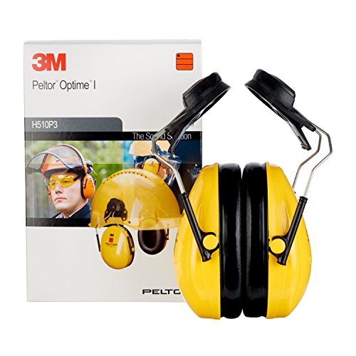3M Kapselgehörschutz, Helmkapsel P3E, SNR 26 dB, Steckbefestigung für Helme mit 30 mm-Schlitz, 1 Stück, gelb, H510P3E - 5
