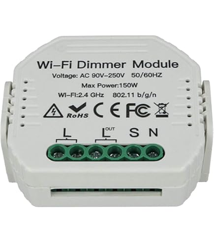 LEDLUX SH9111 LED-Dimmer 24 V 12 V Dimmer für LED-Streifen WiFi Taste LEDLUX SH9111 LED-Dimmer 24 V 12 V Dimmer für LED-Streifen WiFi Taste