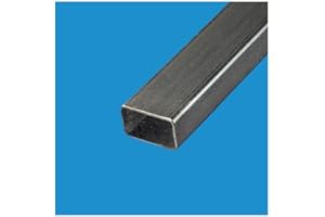 Commentfer - Tube rectangulaire acier 80x40 mm Epaisseur en mm - 4 mm, Longueur en metre - 3 metres, Sections en mm - 80 x 40 mm