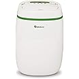 Meaco 12L/Day Low Energy Dehumidifier for home With Air Purifier Hepa Filter, Timer Function, for Damp and Condensation Mould Removal Laundry Drying Exclusive 3 Year Warranty 12 Litre