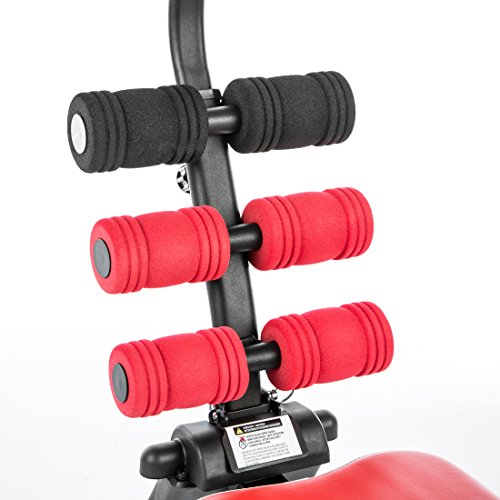 Ultrasport GymChair, Ganzkörpertrainer klappbar, Fitnessgerät für Zuhause, Heimtrainer mit Massagefunktion, Sportgerät für Ganzkörper Training für Bauch, Bizeps, Rücken, Arme - 3