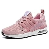 adidas schuhe frauen deichmann  Herren Damen Sportschuhe Laufschuhe Bequem Atmungsaktives Turnschuhe Sneakers Gym Fitness Leichte Schuhe (Rosa,Größe 39)